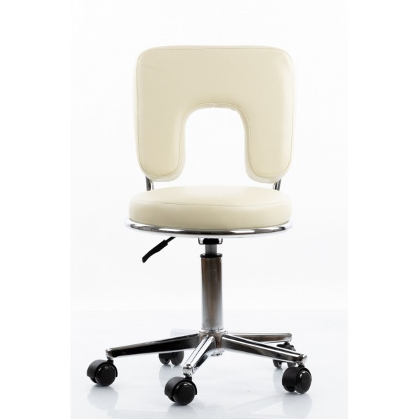 Επαγγελματικό σκαμπό ενισχυμένο Stool for Master Round 4 BEIGE 